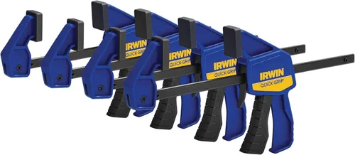 Miniatura 2 de IRWIN QUICK-GRIP 1964758 Abrazadera de mini barra para una mano, paquete de 4, 6