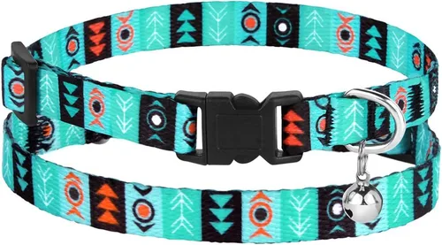 Miniatura 2 de CollarDirect Cat Collar Breakaway with Removable Bell Set of 2 PCS Varios