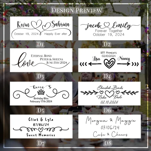 Miniatura 2 de Juego de cuchillo personalizado para tartas y servidor, cuchillo y servidor para tartas doradas, cubiertos de boda personalizados para una ceremonia