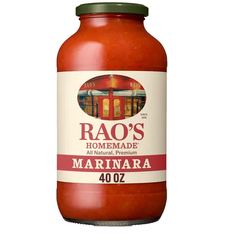Miniatura 9 de Rao's Homemade Salsa de tomate, Tomate y Albahaca, 24 onzas, salsa versátil para pasta, bajo en carbohidratos, totalmente natural, calidad premium