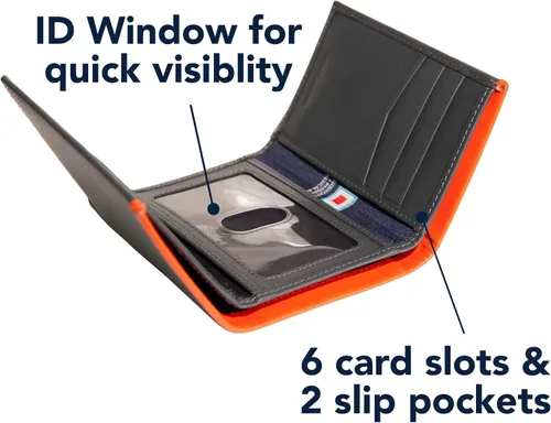Miniatura 6 de Nautica Pop Color Leather Bifold Wallet