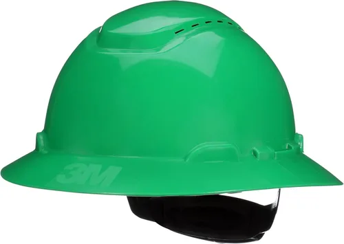 Miniatura 17 de 3M Hard Hat SecureFit H-800 Series Casco de seguridad estilo ala completa con sensor Uvicator, suspensión de trinquete de difusión de presión de 4