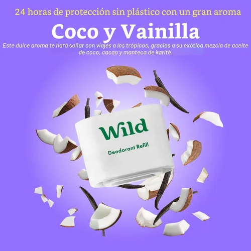 Miniatura 9 de Wild - El Kit Inicial Completo - Estuche de abejas con recargas en una variedad de aromas frescos 5 x 1.4 oz - Desodorante recargable y sin aluminio