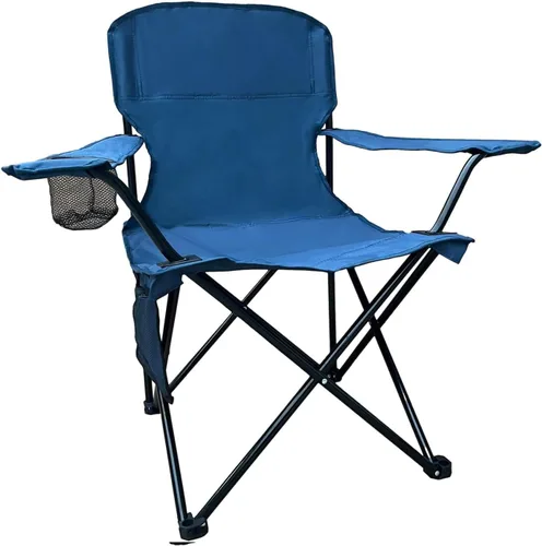 Miniatura 10 de Sillas plegables de camping con respaldo alto, cómodas sillas para exteriores, capacidad de 300 libras, silla portátil ligera con bolsa