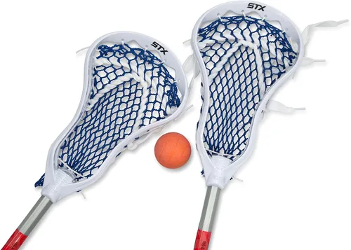 Miniatura 2 de STX FiddleSTX, juego de lacrosse miniatura, dos unidades con una pelota, 30 pulgadas