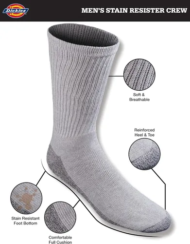 Miniatura 15 de Dickies - Calcetines acolchados para hombre (6/12 unidades)