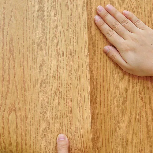 Miniatura 3 de UPREDO Papel adhesivo de grano de madera marrón, papel de pared de vinilo para cajones de aparador (15.8 x 197 pulgadas (16.4 pies), marrón)