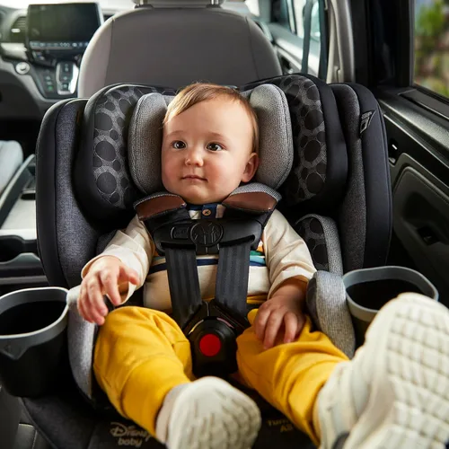 Miniatura 14 de Disney Baby Turn and Go - Asiento convertible todo en uno giratorio de 360 grados, diseño vintage de Mickey Mouse