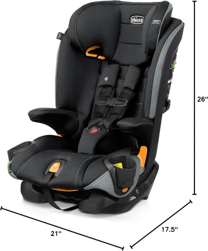 Miniatura 10 de Chicco MyFit Harness + Booster Car Seat, 5-Point Harness and High Back Seat Obsidiana