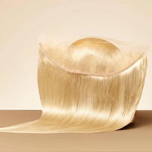 Miniatura 9 de Triippy Raw Hair 13x4 HD Lace Closure Body Wave #613 Blonde Color More Less Shedding than Regular Virgin Hair,0.10mm Ultra-Thin 13x4 Swiss Real HD