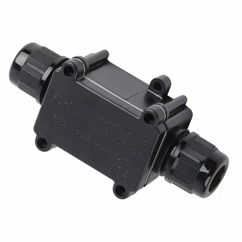 Miniatura 4 de Línea de cable subterráneo, caja de conexiones IP68, conector de línea de cable subterráneo de 2 vías, tamaño de junta para exteriores