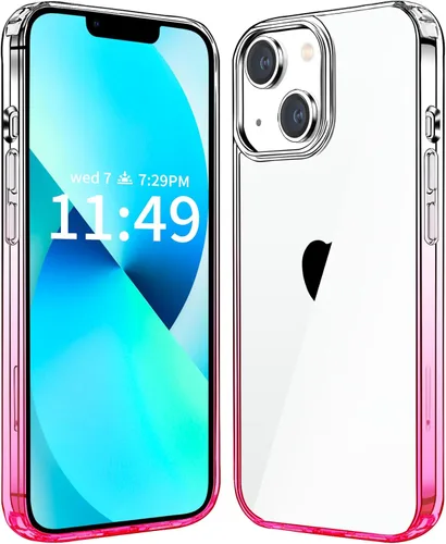 Miniatura 9 de JJGoo Compatible con iPhone 13 Funda transparente, transparente a prueba de golpes, delgada, antiarañazos, carcasa protectora de policarbonato duro