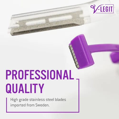 Miniatura 6 de Dermaplaning Tools - Maquinilla de afeitar facial exfoliante Dermaplane para mujeres y hombres afeitadora para exfoliar refrescar la piel Peach Fuzz