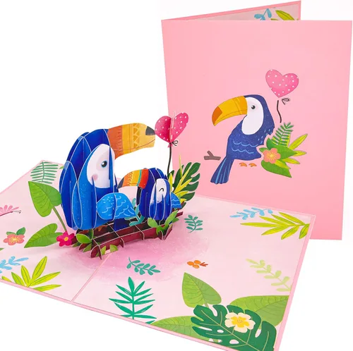 Miniatura 8 de PopLife - Tarjeta de felicitación para el día de la madre, tarjeta 3D para aniversario, San Valentín, gracias, feliz cumpleaños, para mamá, esposa