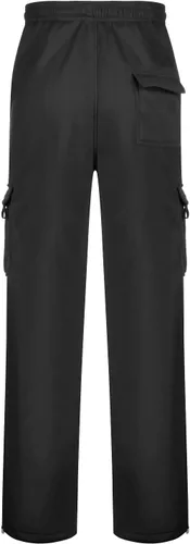 Miniatura 4 de Men's Heavyweight Fleece Cargo Sweatpants Drawstring Baggy Elastic Waist Athletic Jogger Sweat Pants Stretch Trousers Pocket
