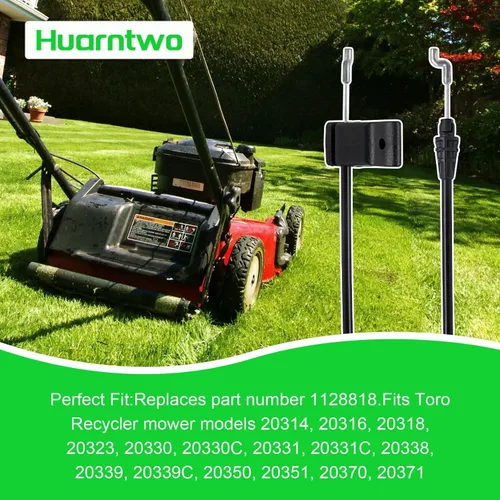 Miniatura 3 de 112-8818 Cable de freno para cortacésped Toro de 20 pulgadas y recicladora de césped de 22 pulgadas, compatible con Toro 20314 20316 20323 20330