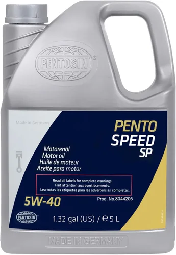 Pentosin 8044206 Pento Super Performance 5W-40 Aceite de motor sintético de larga vida útil; 5 litros