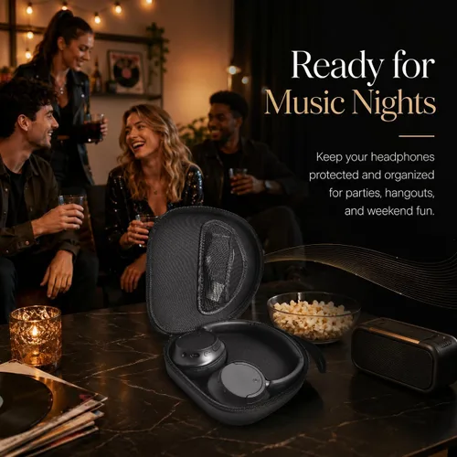 Miniatura 9 de Funda de auriculares para Sony WH-CH720N WH-CH520 WH-1000XM4 para Soundcore Q20i Q20 Q30 para auriculares JBL Tune 720BT 510BT con cancelación