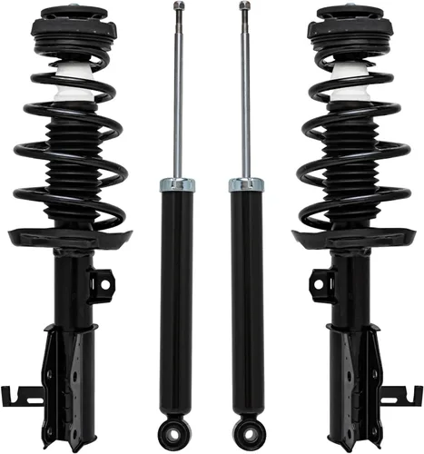 Miniatura 108 de Detroit Axle - Amortiguadores de puntales para Nissan Sentra 2007-2012 [Base S SL SR] Puntales delanteros completos con amortiguadores traseros