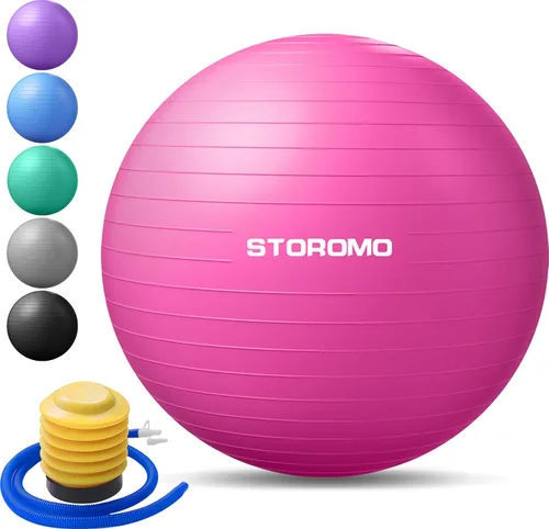 Miniatura 8 de Pelota de ejercicio de embarazo antiestallido, pelota de estabilidad de alta capacidad de peso para yoga, pilates y apoyo laboral, pelota de fitness