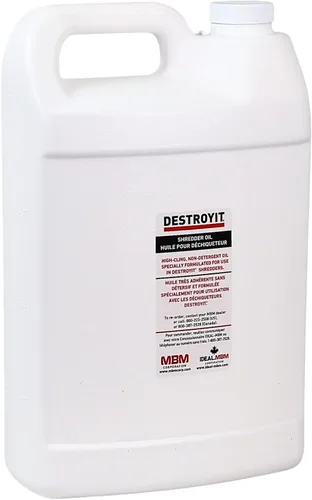 Miniatura 3 de MBM Destroyit - Aceite para triturar papel (4 x 1 galón) - CED21G