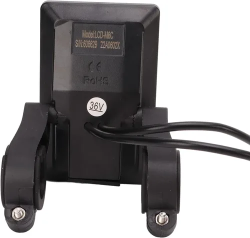 Miniatura 6 de Pantalla LCD eléctrica, 24V 36V 48V 60V, Medidor de pantalla eléctrica, Panel de control de pantalla LCD de pantalla grande, Velocímetro
