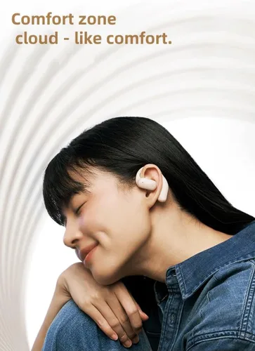 Miniatura 7 de Auriculares de oreja abierta, auriculares sobre la oreja con ganchos ergonómicos para las orejas, auriculares Bluetooth 5.4, 36 horas de tiempo