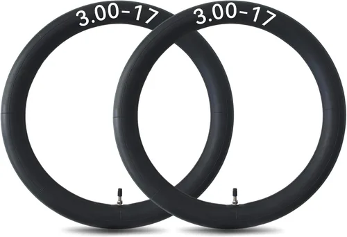 Paquete de 2 tubos de motocross 3.00-17 80/90-17 90/100-17 3.00x17 tubos interiores de repuesto para mini bicicletas Pit Motocicletas todoterreno y