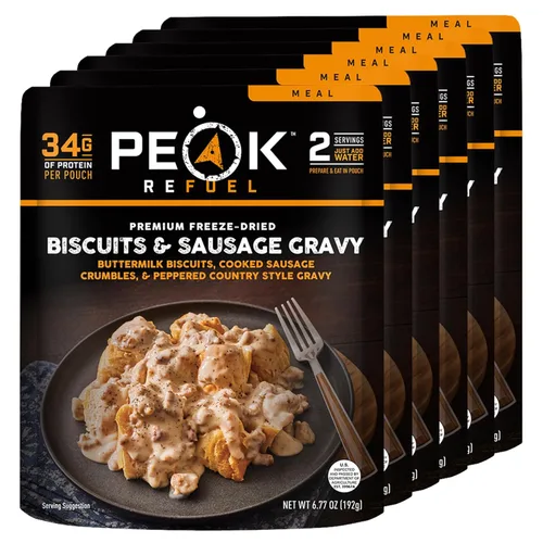 Miniatura 15 de Peak Refuel Comida seca congelada para mochileros y camping Sabor increíble Alta proteína Preparación rápida Peso ligero