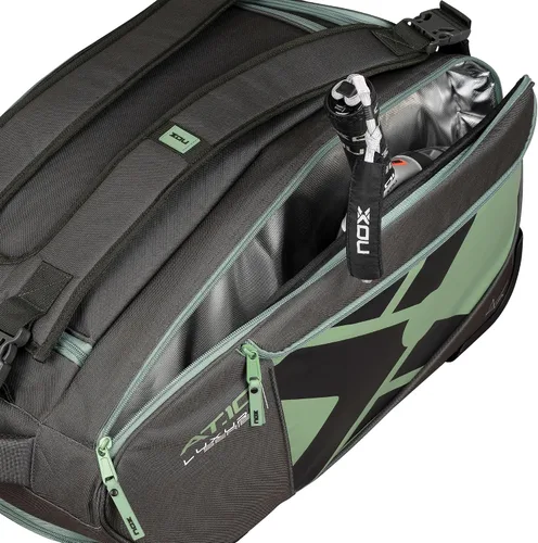 Miniatura 8 de Bolsa de pádel AT10 Competition Trolley Bolsa de pádel de alta capacidad para hombre Compartimento térmico NOX ThermoTech Mochila