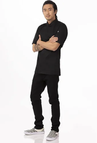Miniatura 4 de Chef Works Springfield - Abrigo de chef para hombre