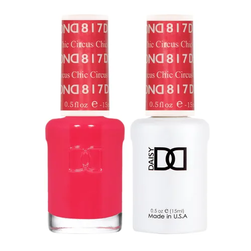 Miniatura 24 de DND - Juego de esmaltes de gel, colección rosa, esmalte de gel UV/LED y esmalte de uñas secado al aire, dúo de esmalte a juego sin astillas, 0.5