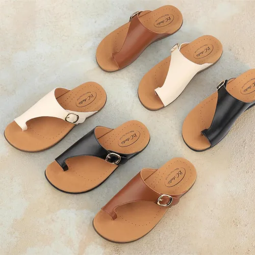 Miniatura 6 de BCSTUDIO Sandalias ortopédicas para mujer con soporte para el arco, cómodas sandalias ortopédicas de verano para caminar, informales, elegantes