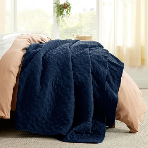 Miniatura 8 de Bedsure Colchas de tamaño King de gran tamaño, colchas ligeras de gran tamaño con patrón de tejido de canasta, juego de ropa de cama suave, juego