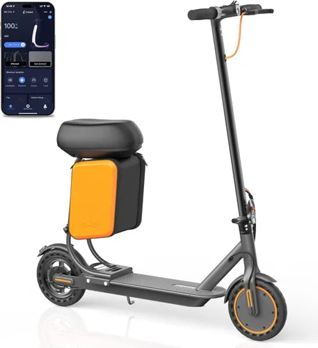 Miniatura 8 de Aovowheel Electric Scooter for Adults, Folding E Scooter with 350W/500W Motor 16/24 Mph Top Speed, Max 19-23 Miles Long Range, 8.5''/10''/14''Tires