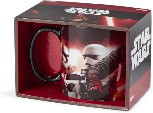 Miniatura 4 de Taza oficial de Star Wars Kylo Ren y Stormtroopers de 20 onzas, taza de cerámica para café caliente, té, cacao, con personajes icónicos
