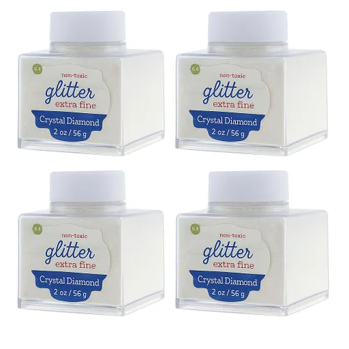 Sulyn de 2 onzas. Apilador Glitter – Tarro Cristal Diamante
