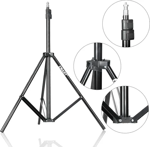 Miniatura 4 de Kit de iluminación con paraguas EMART para fotografía, 200 W 5500 K, luces reflectoras continuas para retratos fotográficos y de video en estudio