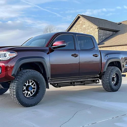 Miniatura 11 de OEDRO Estribos de 6 pulgadas compatibles con Chevy Silverado/GMC Sierra 1500 Crew Cab 2019-2026, Silverado/Sierra 2500HD 3500HD 2020-2026, escalones