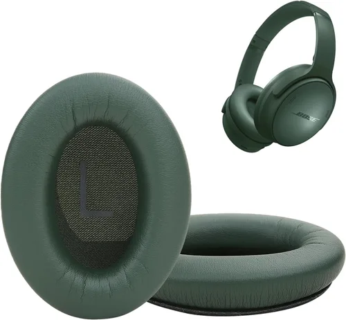 Miniatura 35 de Almohadillas para los oídos para Bose QuietComfort 45 QC45 QC35 ii QC35, cojines de cuero de piel de cordero para auriculares profesionales, QC45