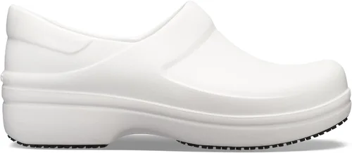 Miniatura 6 de Crocs Neria Pro II - Crocs embellecidos para mujer Zapatos de trabajo antideslizantes, blanco, 5