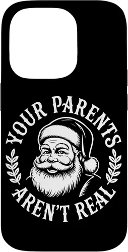 Miniatura 17 de Your Parents Aren’t Real Santa Humor Holiday Festive Cartoon Case for iPhone XR