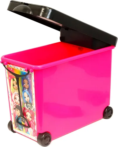 Miniatura 5 de Tara Toys MGA Rainbow - Estuche de almacenamiento y transporte para muñecas de ruedas altas, un refugio de moda para mantener las muñecas ordenadas