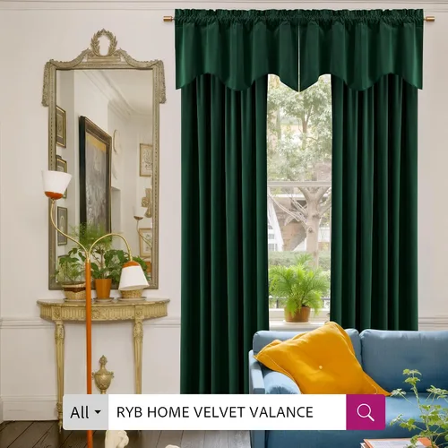 Miniatura 195 de RYB HOME Cortinas opacas de terciopelo para dormitorio, aislamiento térmico, privacidad, luz solar, bloqueo de calor, cortinas lujosas con bolsillo