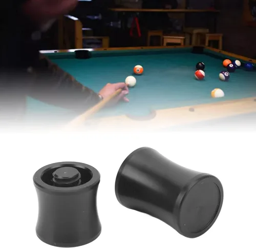 Miniatura 8 de VGEBY Protectores para juntas de taco de billar, accesorios de billar para depredador, color negro