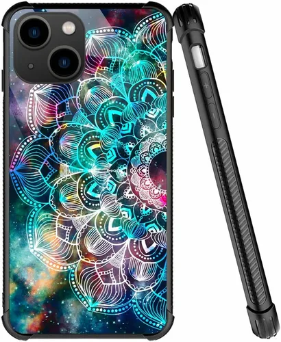 Miniatura 39 de ZHEGAILIAN Funda compatible con iPhone 7/8 Plus, funda de vidrio orgánico para niñas, mujeres y hombres, diseño de cuatro esquinas, antiarañazos, a