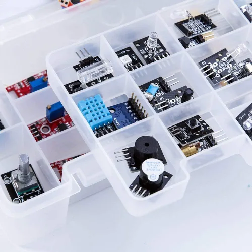 Miniatura 6 de ELEGOO Kit de módulos de sensor 37 en 1 actualizado con tutorial compatible con R3 MEGA 2560 Nano