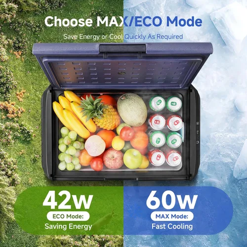 Miniatura 6 de BODEGACOOLER Refrigerador de Coche de 12 Voltios, Enfriador Eléctrico Impermeable IPX4 de 42 Quart (40L), Refrigerador de Coche Ultrasilencioso