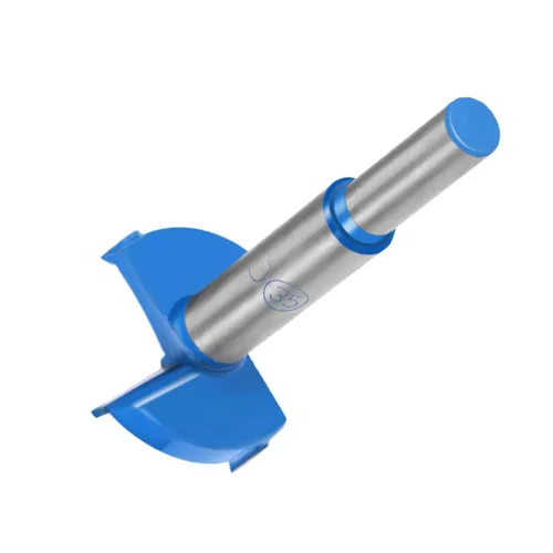 Miniatura 15 de Taladro de posicionamiento de la broca de perforación de 0.591 in Forstner Brocas de carburo de tungsteno Agujero de madera Sierra Bisagra Broca