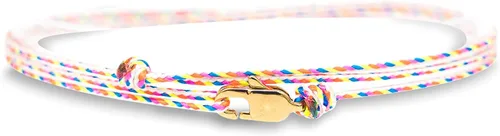 Miniatura 10 de Made by Nami Surfer Anklet with Snap Hook Clasp Waterproof & Adjustable Thin String Ankle Bracelets for Women and Men Handmade Jewelry for Beach and